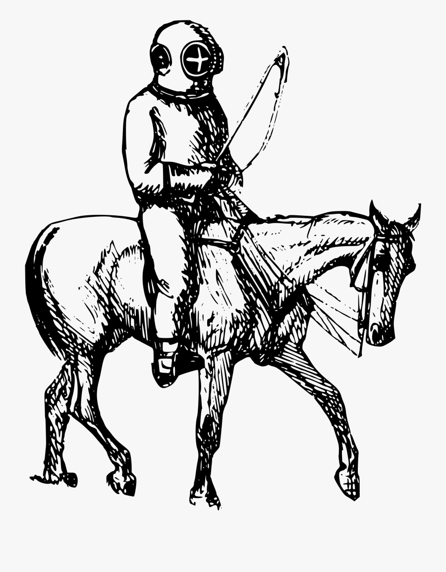 Donkey,pony,horse Tack - Horse In A Diving Suit, Transparent Clipart