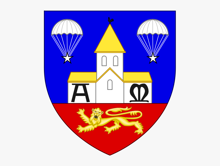 Why Not This Is - St Mere Eglise Coat Of Arms, Transparent Clipart