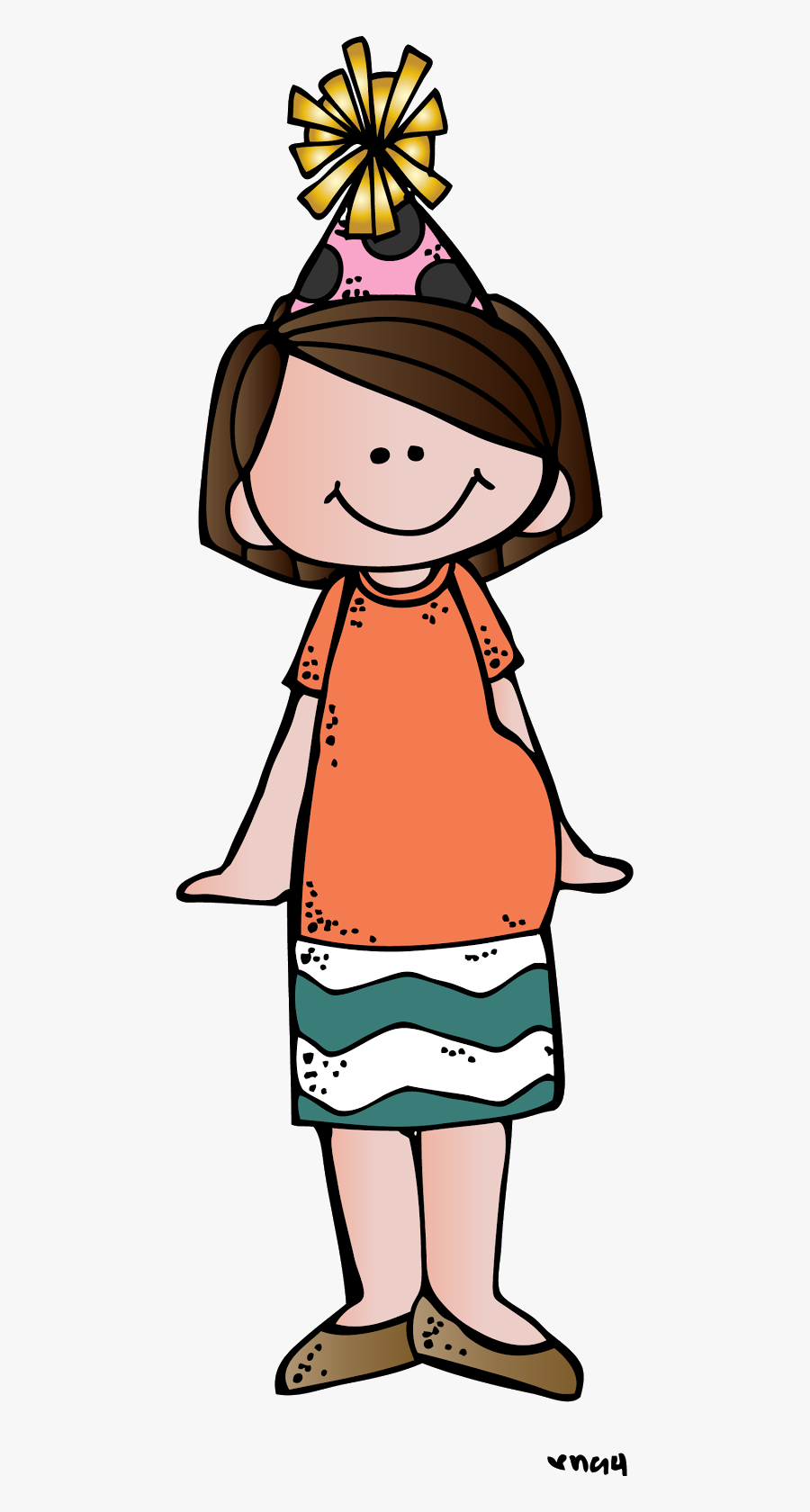 Parachute Clipart Oh The Places You Ll Go - Melonheadz Lady, Transparent Clipart