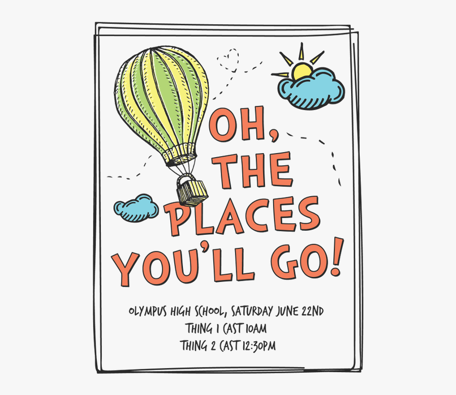 2019 20concert 20program 20cover - Hot Air Balloon, Transparent Clipart