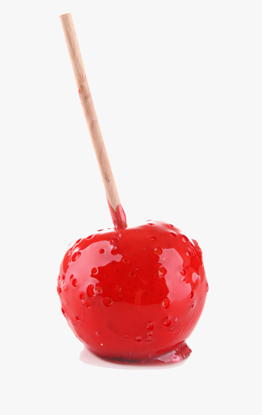 Transparent Caramel Apple Clipart - Pomme D Amour Hd, Transparent Clipart