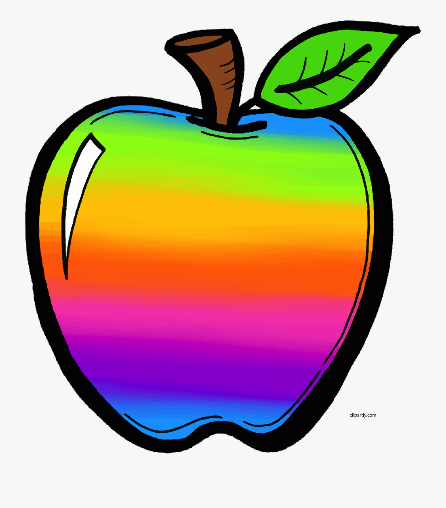 Transparent Apple Outline Png, Transparent Clipart