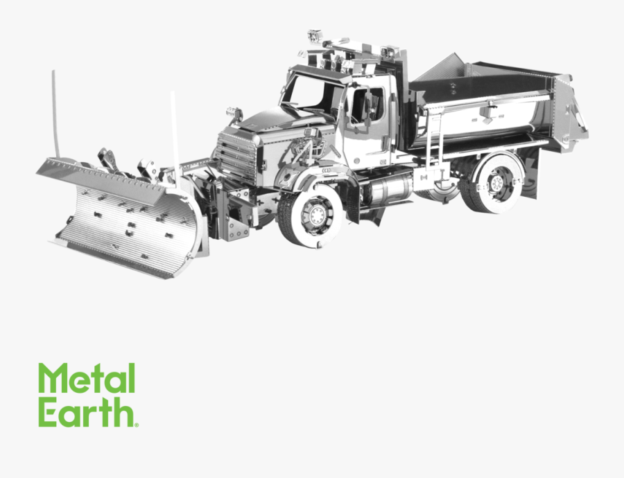 Metal Earth Snow Plow, Transparent Clipart