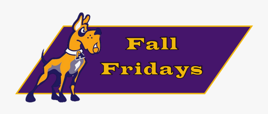 Logo For Fall Fridays - Albany Great Danes, Transparent Clipart