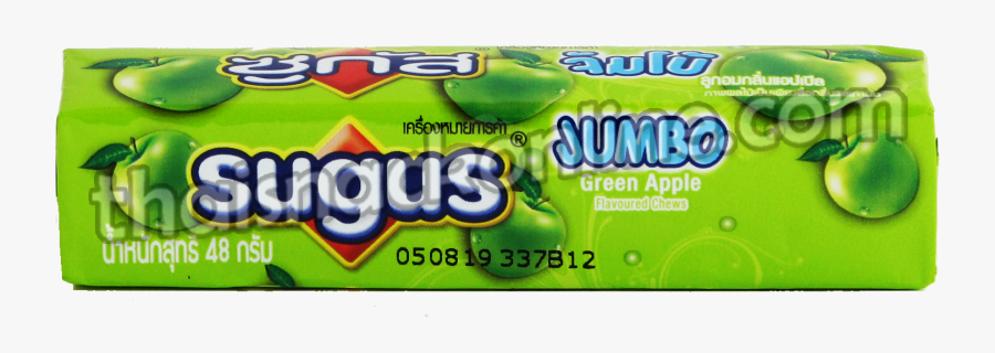 Chewy Candy Jumbo Apple - Sugus Apple Png, Transparent Clipart