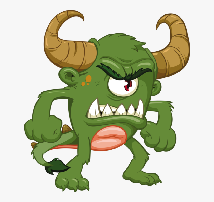 Cartoon Cyclops, Transparent Clipart