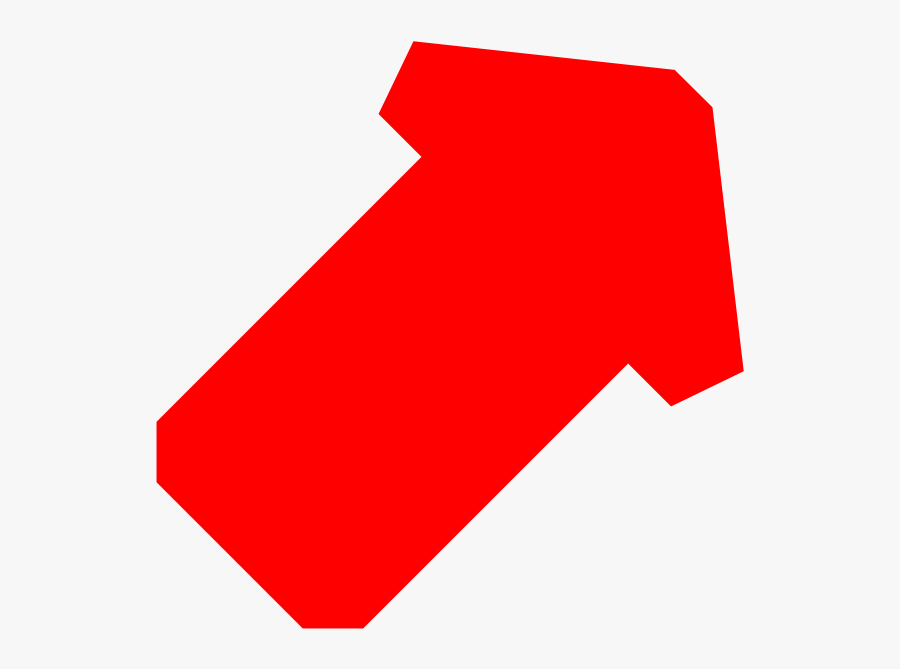 Red Arrow Up Right Clipart , Png Download - Red Arrow Render, Transparent Clipart