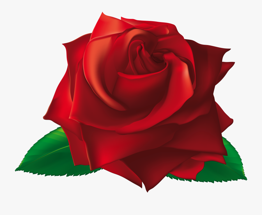 Rose Cliparts Single - Single Rose Image Png, Transparent Clipart
