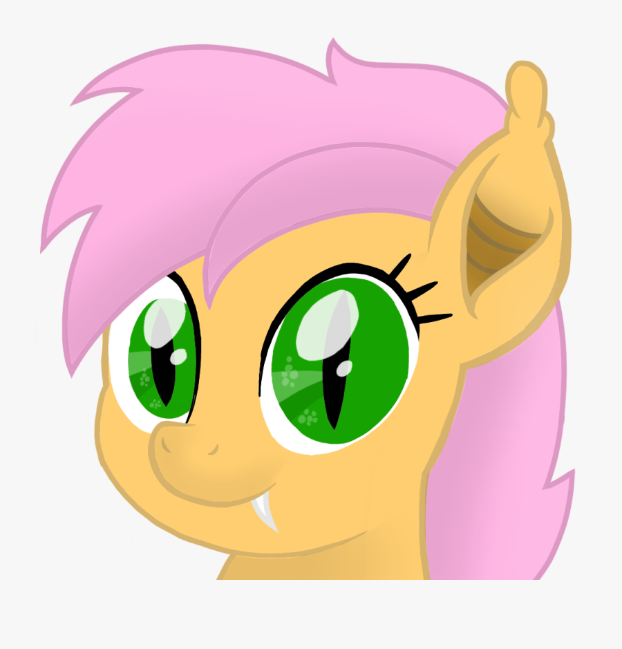 Toyminator900, Bat Pony, Bust, Cute, Derpibooru Exclusive, - Cartoon, Transparent Clipart