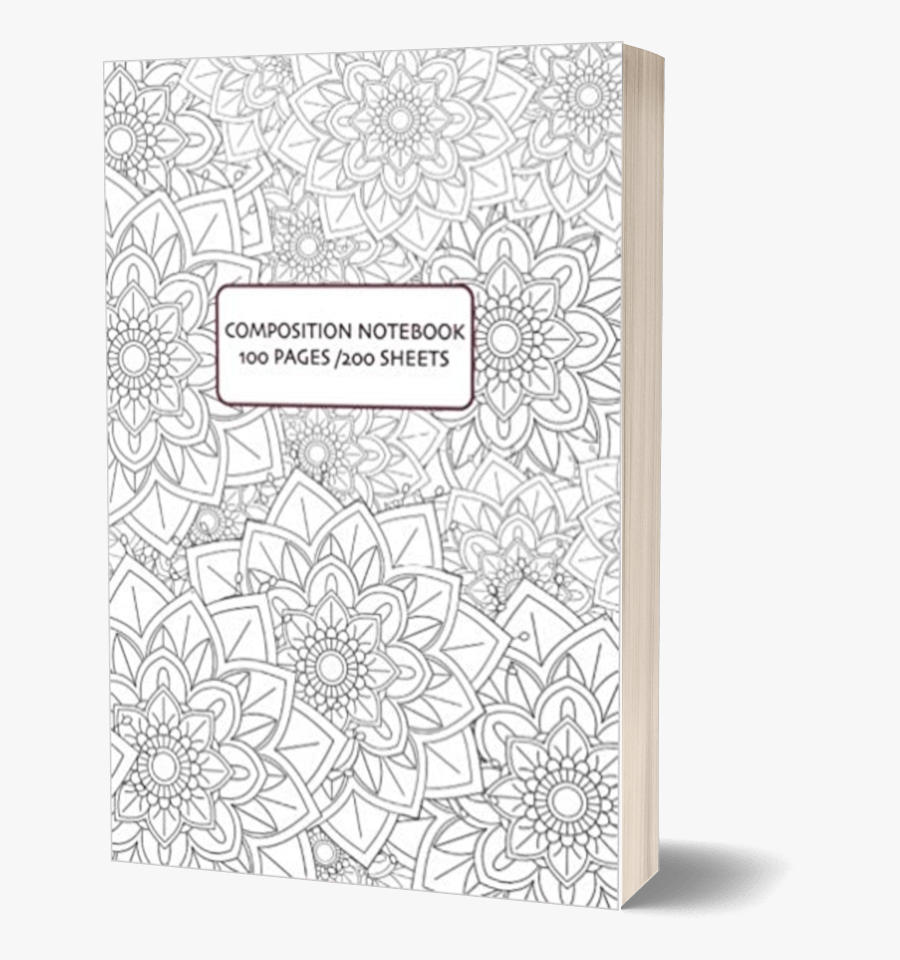 Transparent Composition Notebook Png - Line Art, Transparent Clipart