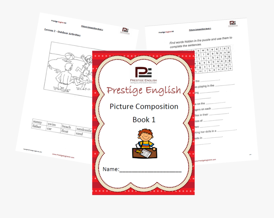 Picture Composition - Book - Cartoon - Cartoon, Transparent Clipart