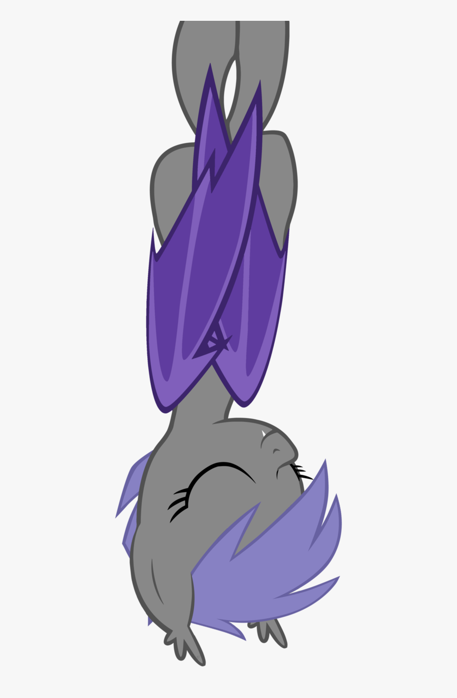 Transparent Cute Dolphin Clipart - My Little Pony Midnight Blossom Bat, Transparent Clipart