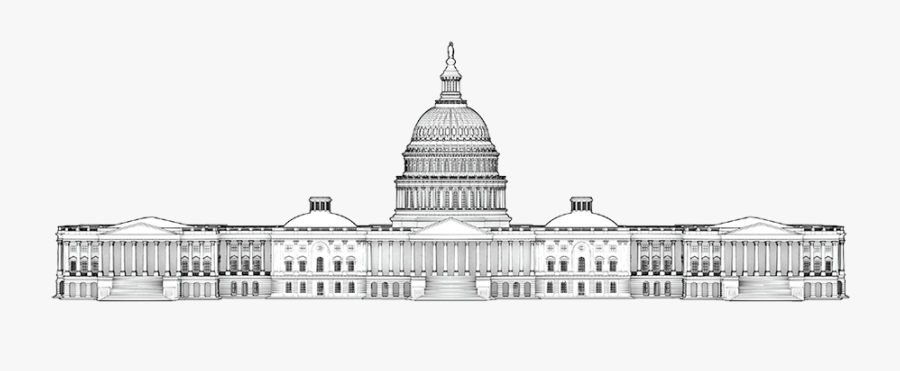 Washington Dc Capitol Building Png - Dome, Transparent Clipart