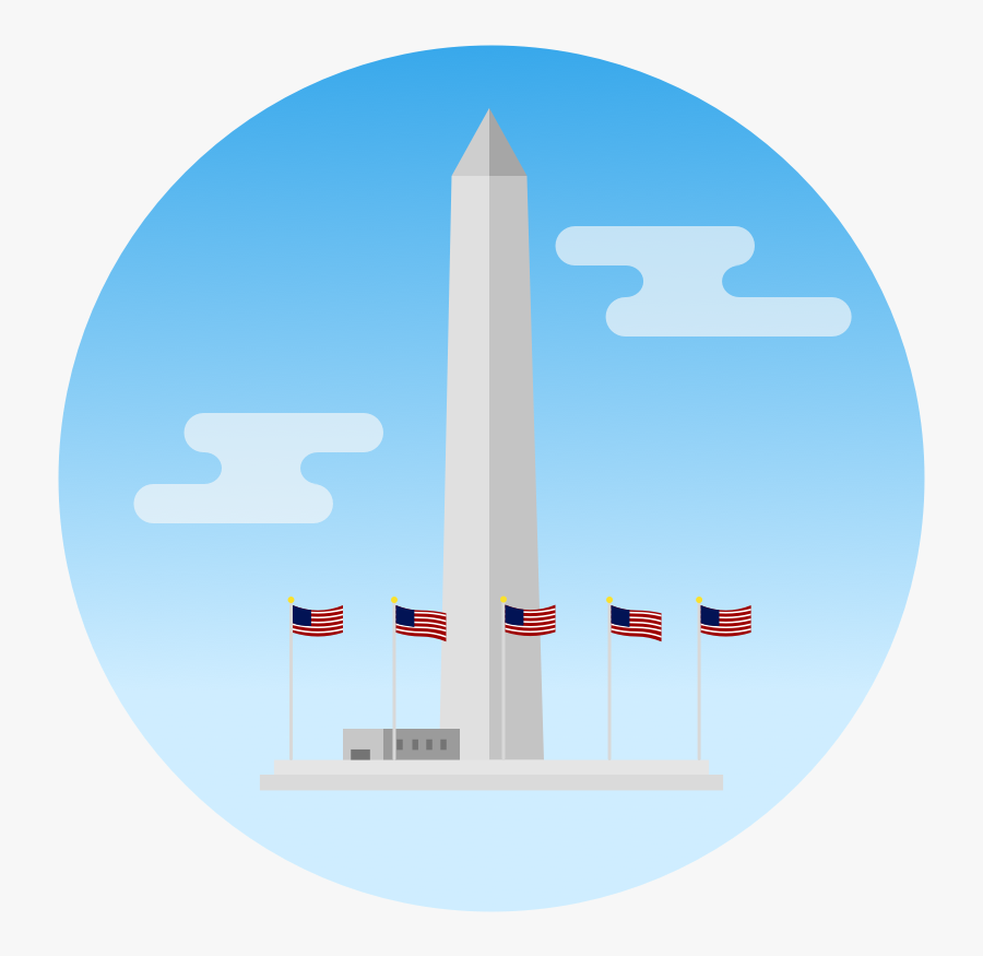 How To Create The Washington Monument In Sketch Prototypr - Washington Monument No Background, Transparent Clipart