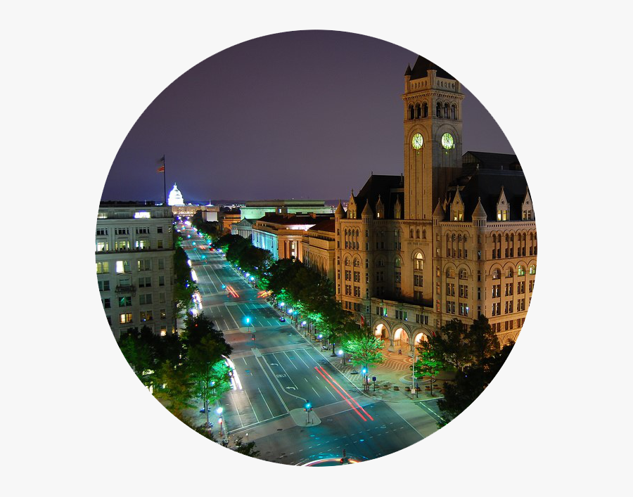 Pa Smart City Project - Dc Night, Transparent Clipart