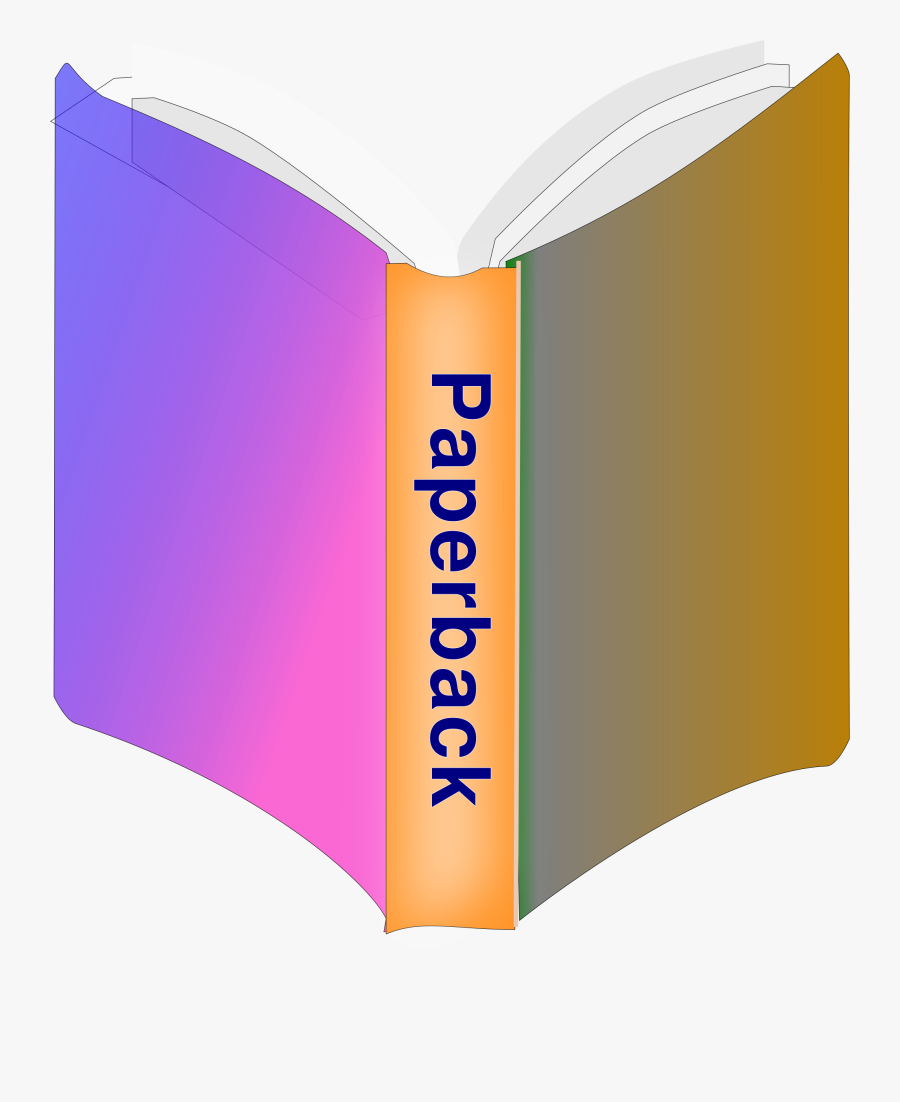 Paperback Book Icon - Paperback Clipart, Transparent Clipart