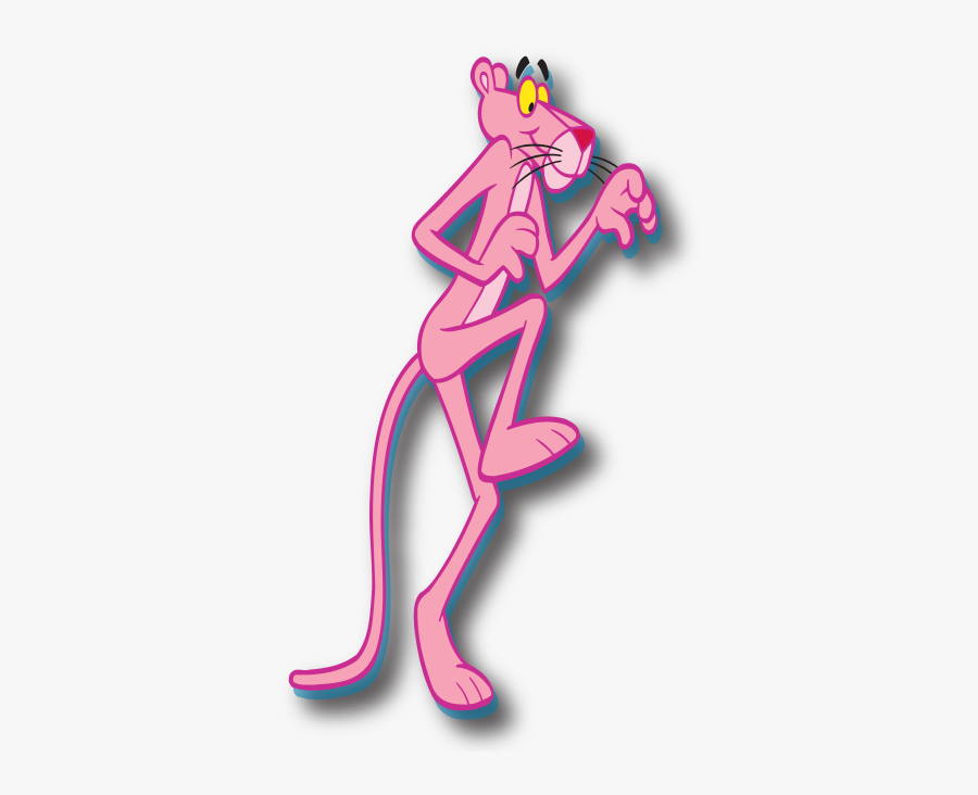 Pink Panther Transparent Background, Transparent Clipart