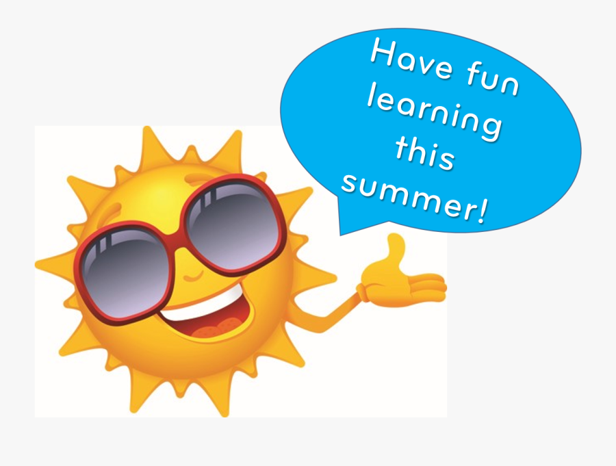 Cartoon Sun With Sunglasses - Summer Sun Clipart Png, Transparent Clipart