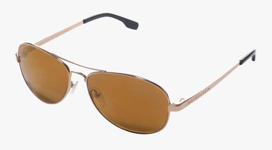 Lunettes Lunettes Doré Acier De Sun Soleil Soleil Soleil - Mauboussin Lunettes De Soleil Homme, Transparent Clipart