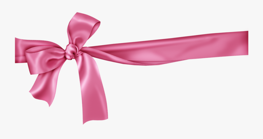 Pink Ribbon Bow Png - Pink Ribbon Png, Transparent Clipart