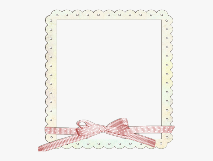 Ribbon Frame Transparent, Transparent Clipart