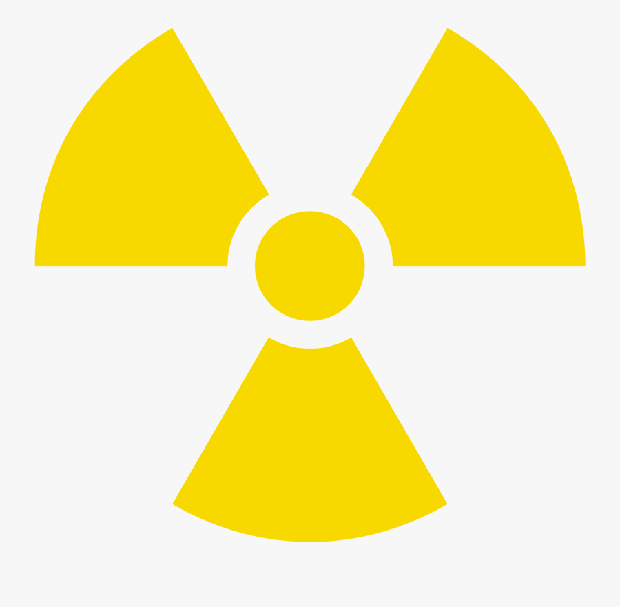 Radioactive Symbol - Nuclear Symbol, Transparent Clipart