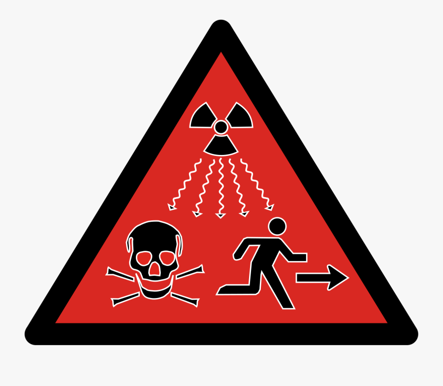 Clip Art Radiation Logo - Prevention Of Radiation Pollution, Transparent Clipart