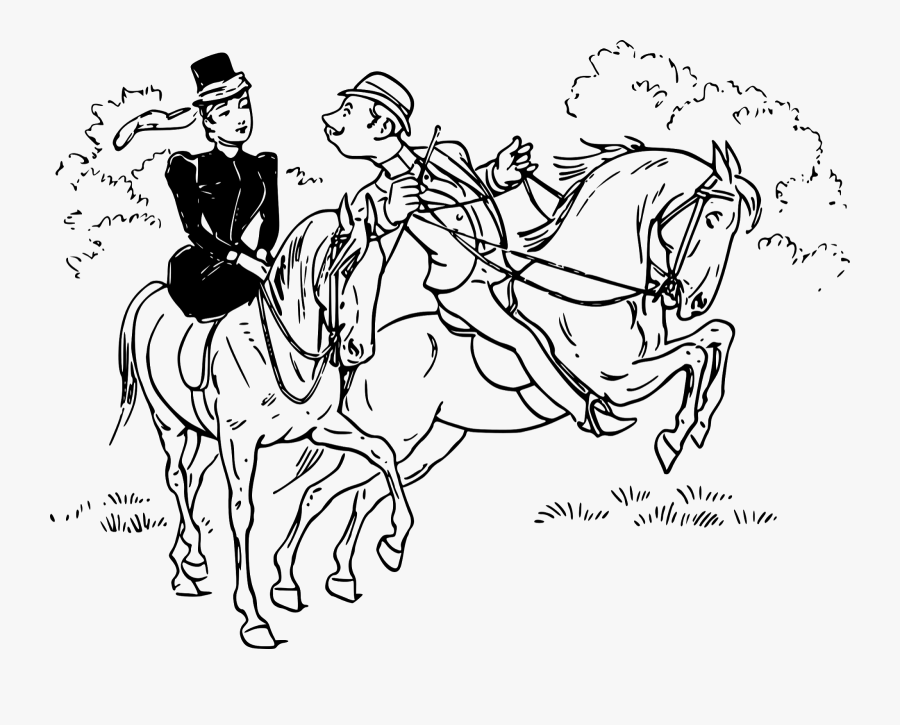 Horseback Riding Clipart, Transparent Clipart