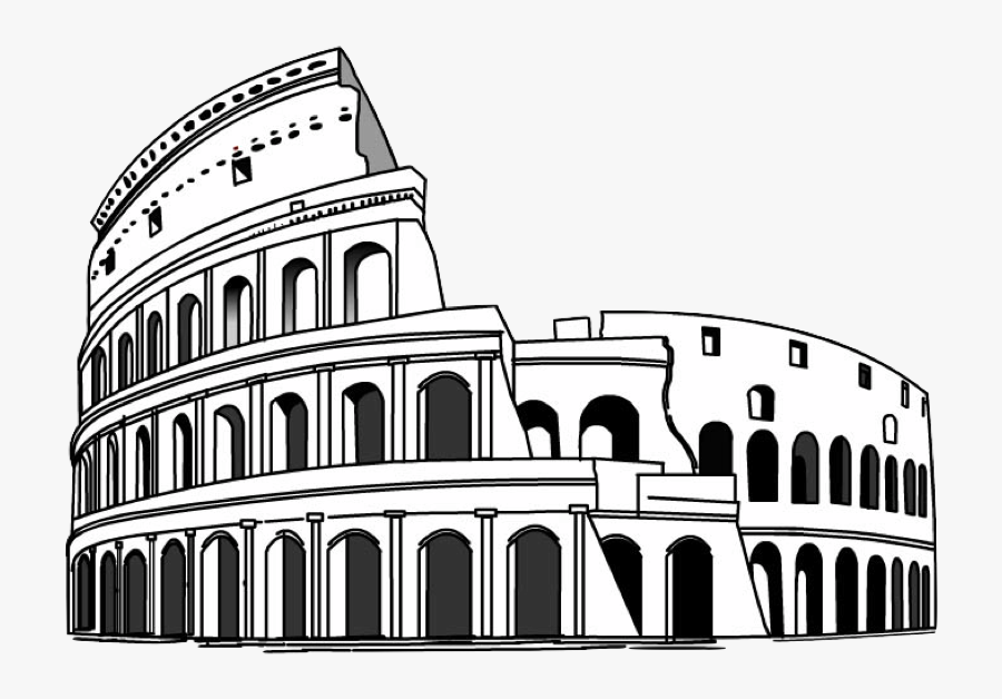 Colosseum Clipart Transparent - Colosseum Clipart, Transparent Clipart