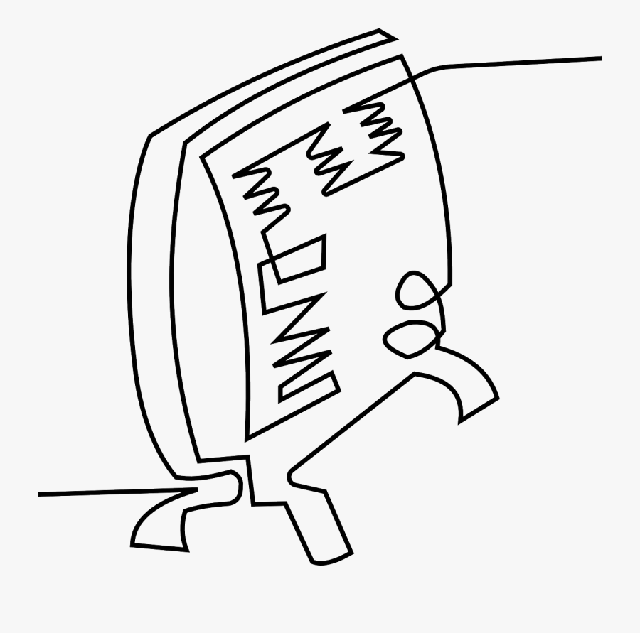 Heater House Clipart Free Picture - Heater Clipart Black And White, Transparent Clipart