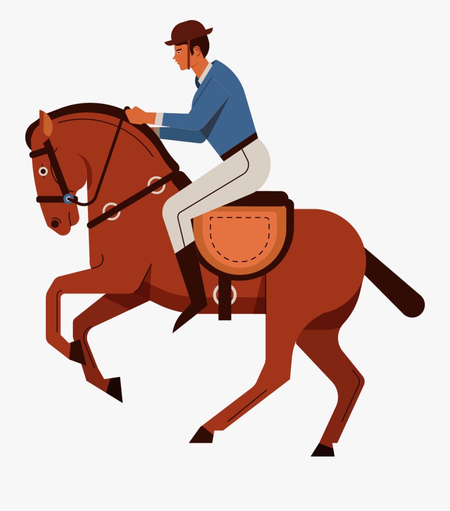 ขี่ ม้า การ์ตูน, Transparent Clipart