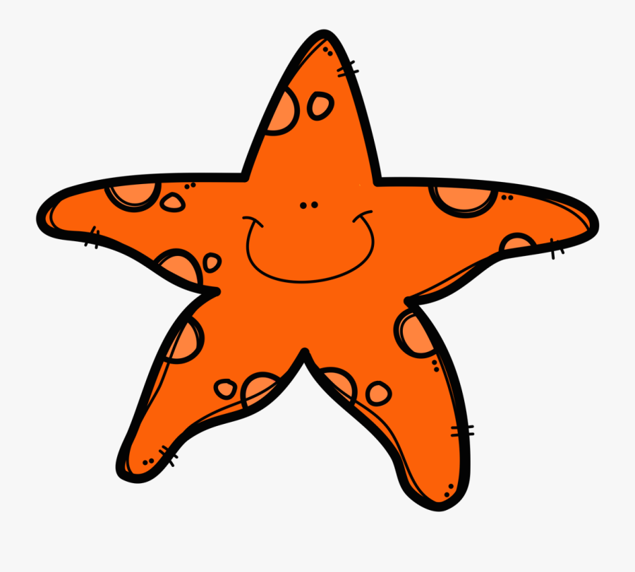 Transparent Sea Anemone Clipart - Starfish, Transparent Clipart