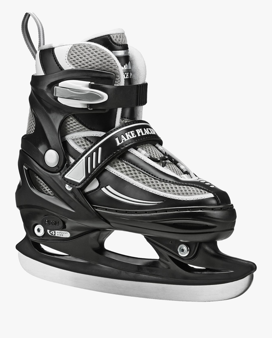 Ice Skates Png - Lake Placid Ice Skates Black, Transparent Clipart