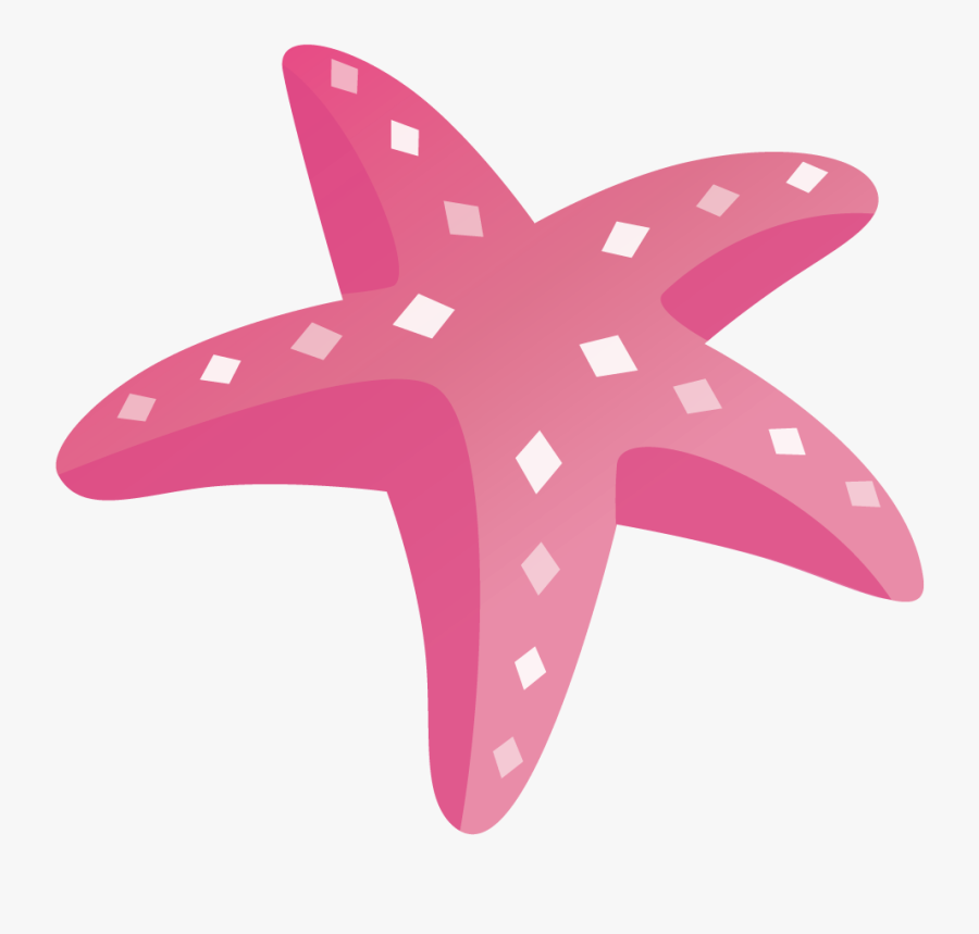 Starfish Clipart Red Starfish - Pink Star Fish Clipart, Transparent Clipart