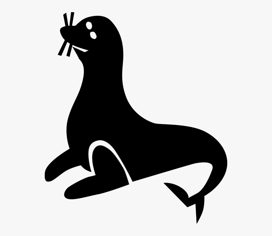 Transparent Sealion Clipart - California Sea Lion, Transparent Clipart