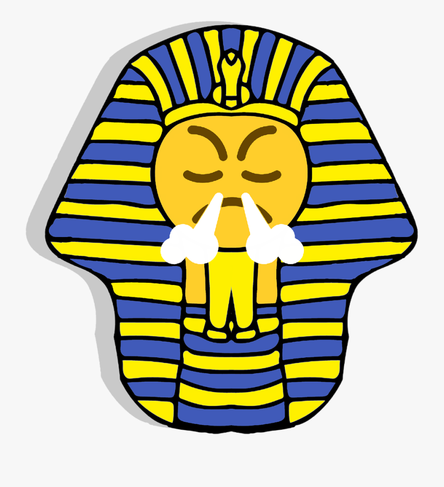 Emotions Social Media Style Free Picture - Pharaoh Emoji, Transparent Clipart