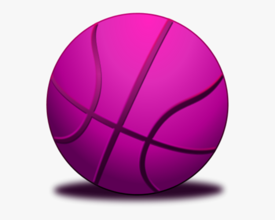 Purple Basketball Clipart - Basketball Ball Green Colour, Transparent Clipart