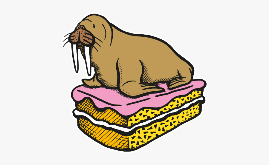 Cchorus Mikeillustrations1 - Walrus, Transparent Clipart