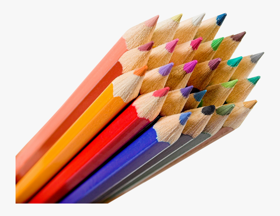 Colorful Pencils Png Image - Pencils Png, Transparent Clipart