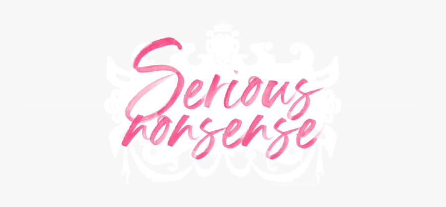 Serious Nonsense Jg - Illustration, Transparent Clipart