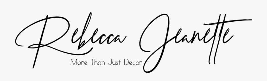 Rebecca Jeanette - Calligraphy, Transparent Clipart