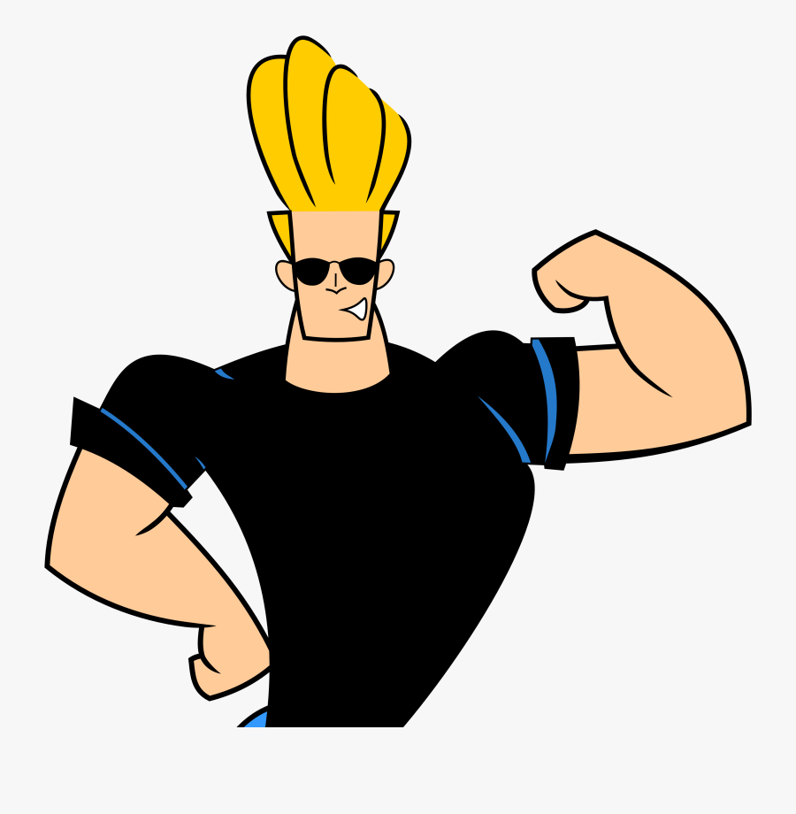 I Had Always Admired The Way Sachin Made The Straight - Johnny Bravo, Transparent Clipart