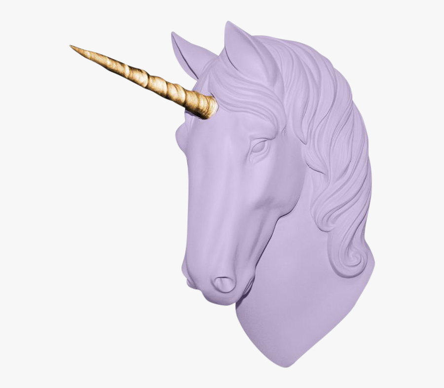 Clip Art Wall Charmers The Luna - Unicorn, Transparent Clipart