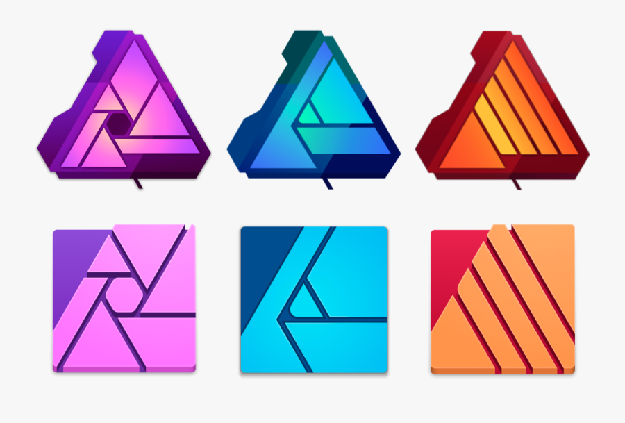 Affinity Apps Release And Beta Icons - Affinity Publisher Icon, Transparent Clipart