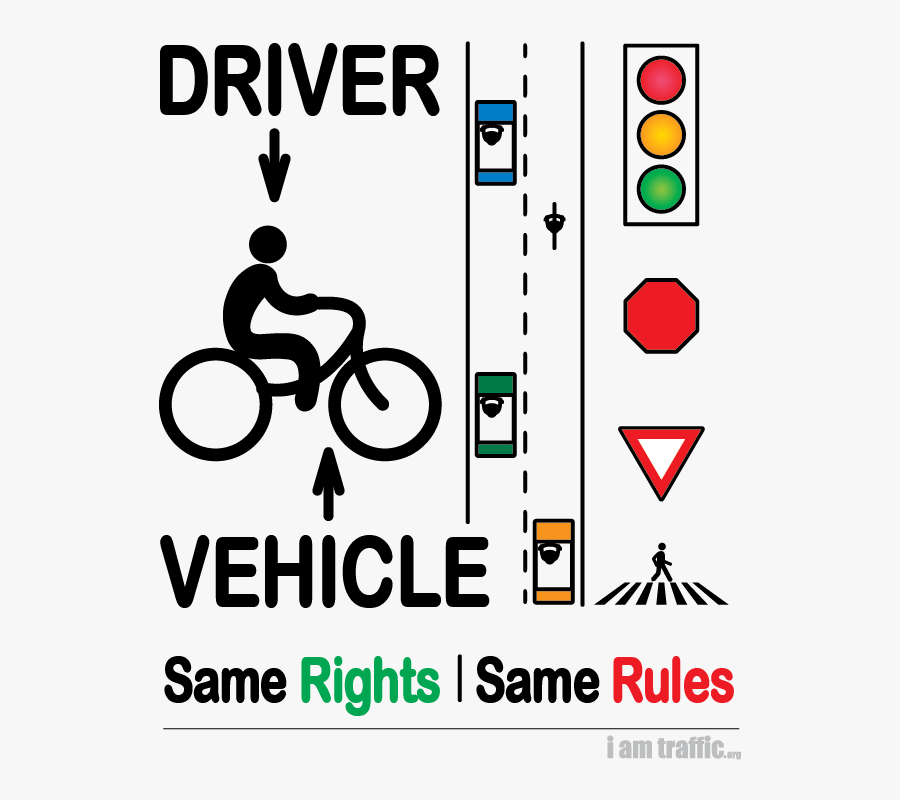 Bicycle Traffic Law - Bicycle, Transparent Clipart