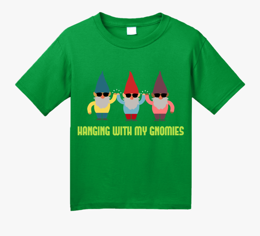 Transparent Garden Gnome Png - T-shirt, Transparent Clipart