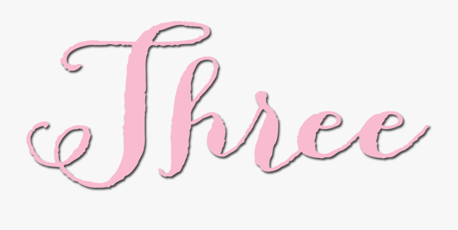 3three, Transparent Clipart