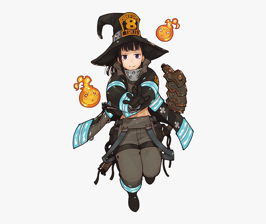 Fireball Clipart Fire Brigade Man - Atsushi Ohkubo Fire Force, Transparent Clipart