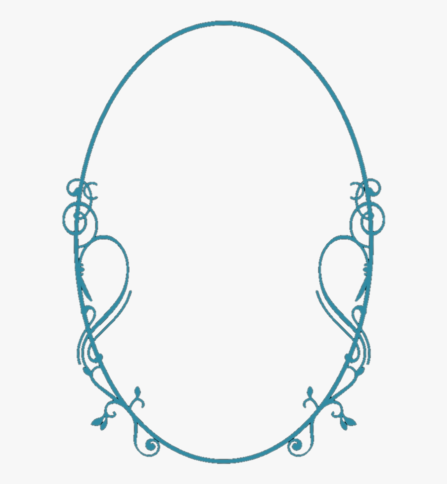 Transparent Robe Clipart - Oval Shape Blue Png, Transparent Clipart