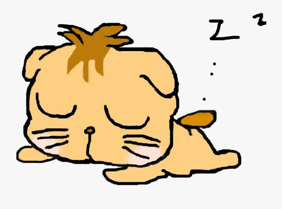 #ftestickers #clipart #kitten #asleep #cute, Transparent Clipart